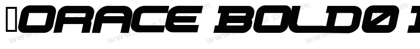Horace bold010字体字体转换